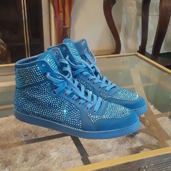 gucci coda crystal sneakers